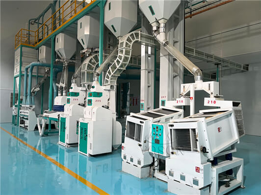 types of rice milling machines